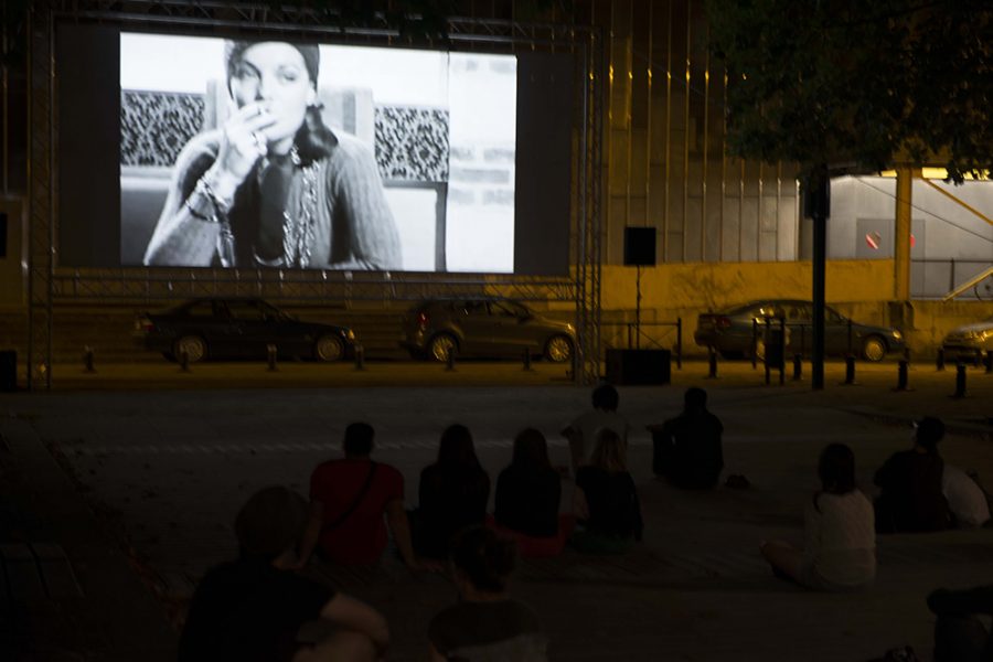 Installation Vidéo sur court